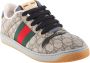 Gucci Beige Sneakers Lace-up Web Band Multicolor Heren - Thumbnail 2