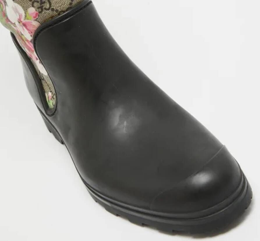 Gucci Vintage Pre-owned Canvas boots Multicolor Dames