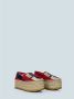 Gucci Vintage Pre-owned Canvas espadrilles Red Dames - Thumbnail 3