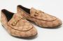 Gucci Vintage Pre-owned Canvas flats Beige Dames - Thumbnail 4