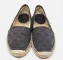 Gucci Vintage Pre-owned Canvas flats Black Dames - Thumbnail 3