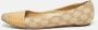 Gucci Vintage Pre-owned Canvas flats Brown Dames - Thumbnail 2