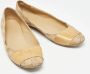 Gucci Vintage Pre-owned Canvas flats Brown Dames - Thumbnail 4