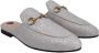 Gucci Vintage Pre-owned Canvas flats Gray Dames - Thumbnail 2