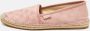 Gucci Vintage Pre-owned Canvas flats Pink Dames - Thumbnail 2
