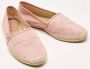 Gucci Vintage Pre-owned Canvas flats Pink Dames - Thumbnail 4