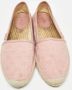 Gucci Vintage Pre-owned Canvas flats Pink Dames - Thumbnail 3