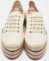 Gucci Vintage Pre-owned Canvas flats White Dames - Thumbnail 3