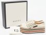 Gucci Vintage Pre-owned Canvas flats White Dames - Thumbnail 9