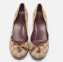Gucci Vintage Pre-owned Canvas heels Beige Dames - Thumbnail 3