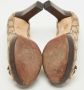 Gucci Vintage Pre-owned Canvas heels Brown Dames - Thumbnail 6