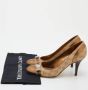 Gucci Vintage Pre-owned Canvas heels Brown Dames - Thumbnail 9