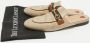 Gucci Vintage Pre-owned Canvas mules Beige Dames - Thumbnail 8