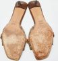 Gucci Vintage Pre-owned Canvas sandals Beige Dames - Thumbnail 6