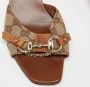 Gucci Vintage Pre-owned Canvas sandals Beige Dames - Thumbnail 7