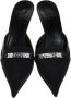 Gucci Vintage Pre-owned Canvas sandals Black Dames - Thumbnail 2