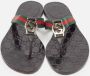 Gucci Vintage Pre-owned Canvas sandals Black Dames - Thumbnail 3