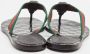 Gucci Vintage Pre-owned Canvas sandals Black Dames - Thumbnail 5
