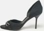 Gucci Vintage Pre-owned Canvas sandals Black Dames - Thumbnail 2