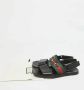 Gucci Vintage Pre-owned Canvas sandals Black Heren - Thumbnail 9