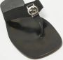Gucci Vintage Pre-owned Canvas sandals Black Heren - Thumbnail 7