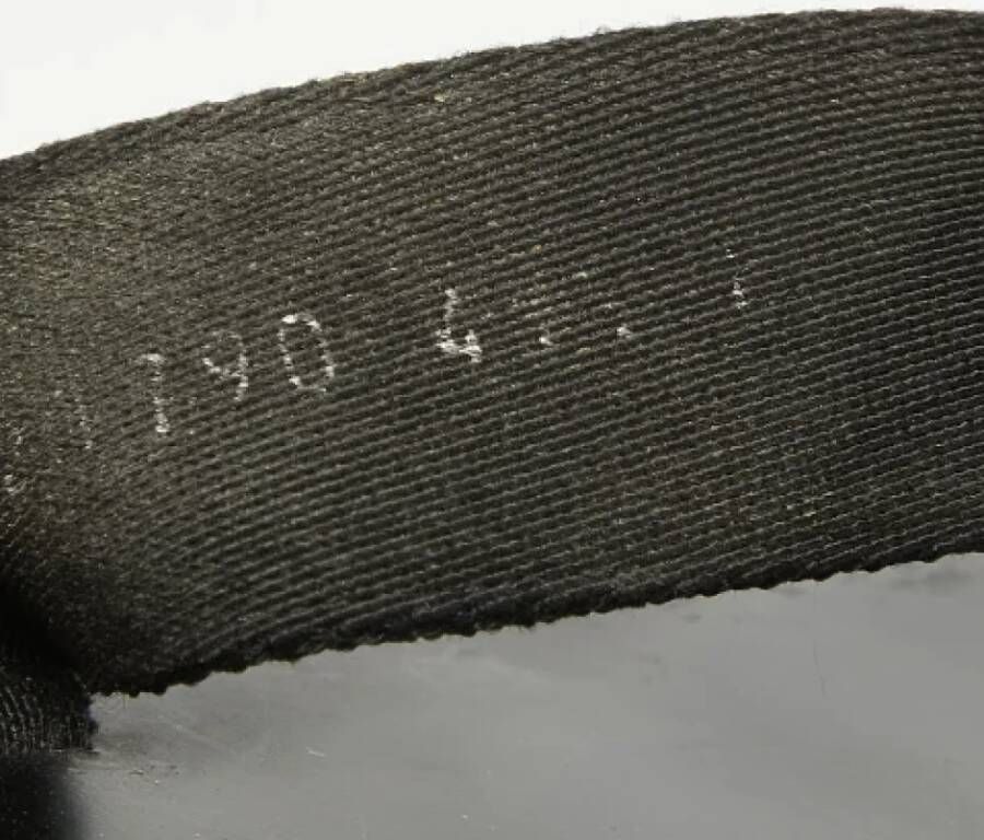 Gucci Vintage Pre-owned Canvas sandals Black Heren