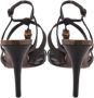 Gucci Vintage Pre-owned Canvas sandals Brown Dames - Thumbnail 4