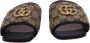 Gucci Vintage Pre-owned Canvas sandals Brown Dames - Thumbnail 2