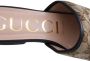 Gucci Vintage Pre-owned Canvas sandals Brown Dames - Thumbnail 6