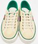 Gucci Vintage Pre-owned Canvas sneakers Beige Dames - Thumbnail 3