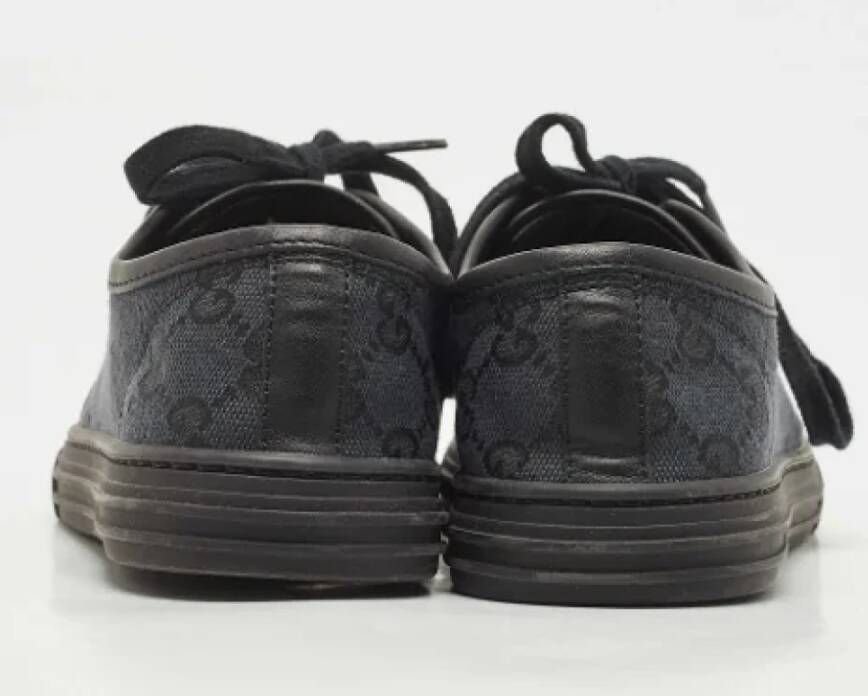 Gucci Vintage Pre-owned Canvas sneakers Black Dames