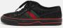 Gucci Vintage Pre-owned Canvas sneakers Black Dames - Thumbnail 2