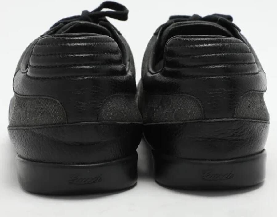 Gucci Vintage Pre-owned Canvas sneakers Black Heren