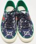 Gucci Vintage Pre-owned Canvas sneakers Blue Dames - Thumbnail 3