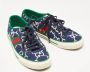 Gucci Vintage Pre-owned Canvas sneakers Blue Dames - Thumbnail 4