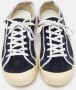 Gucci Vintage Pre-owned Canvas sneakers Blue Heren - Thumbnail 3
