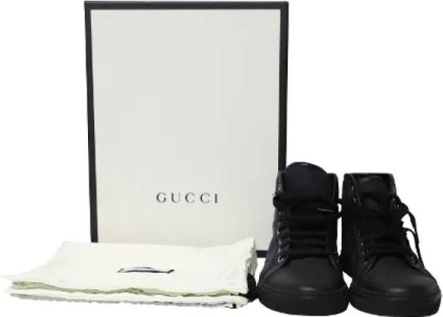 Gucci Vintage Pre-owned Canvas sneakers Blue Heren