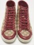 Gucci Vintage Pre-owned Canvas sneakers Brown Dames - Thumbnail 3