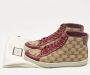 Gucci Vintage Pre-owned Canvas sneakers Brown Dames - Thumbnail 9