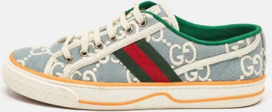 Gucci Vintage Pre-owned Canvas sneakers Multicolor Dames