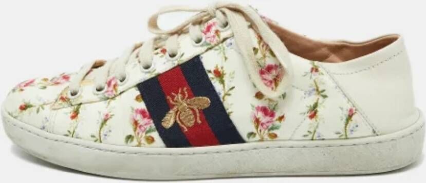 Gucci Vintage Pre-owned Canvas sneakers Multicolor Dames