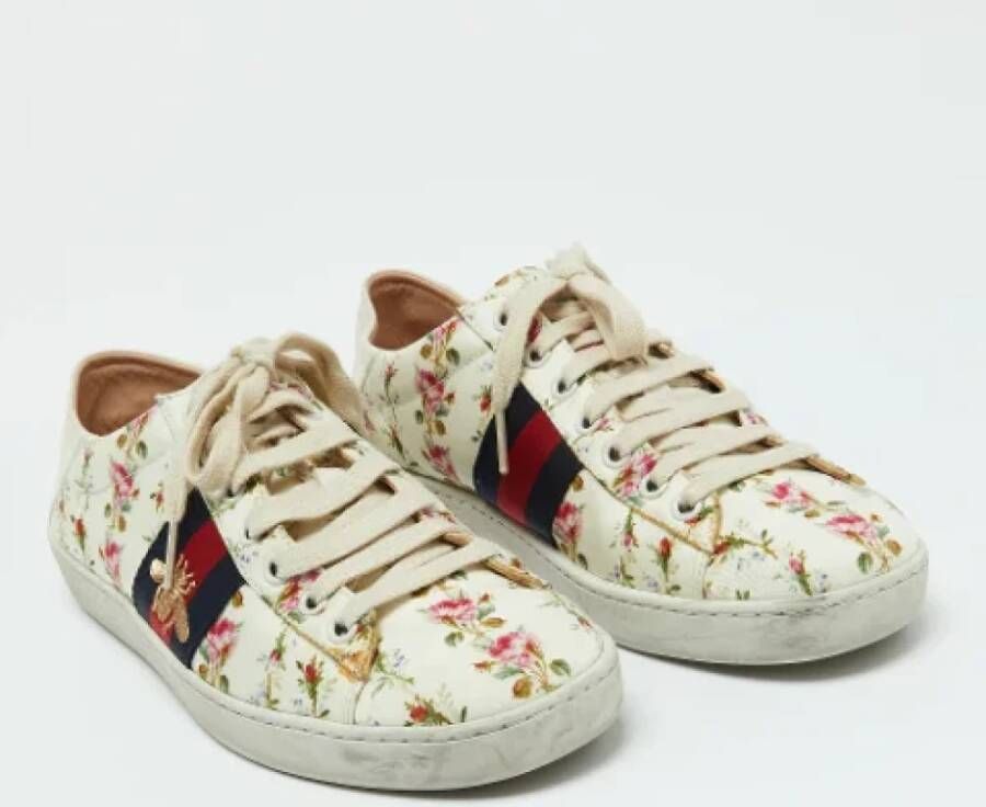 Gucci Vintage Pre-owned Canvas sneakers Multicolor Dames