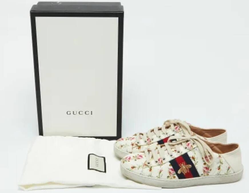 Gucci Vintage Pre-owned Canvas sneakers Multicolor Dames