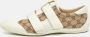 Gucci Vintage Pre-owned Canvas sneakers White Dames - Thumbnail 2