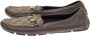 Gucci Vintage Pre-owned Coated canvas flats Beige Dames - Thumbnail 3