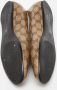 Gucci Vintage Pre-owned Coated canvas flats Brown Dames - Thumbnail 5