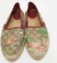 Gucci Vintage Pre-owned Coated canvas flats Multicolor Dames - Thumbnail 3