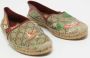 Gucci Vintage Pre-owned Coated canvas flats Multicolor Dames - Thumbnail 4