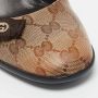 Gucci Vintage Pre-owned Coated canvas heels Beige Dames - Thumbnail 7
