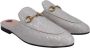 Gucci Vintage Pre-owned Coated canvas mules Gray Dames - Thumbnail 2